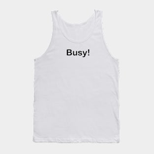 Basic simple busy T-shirt Tank Top